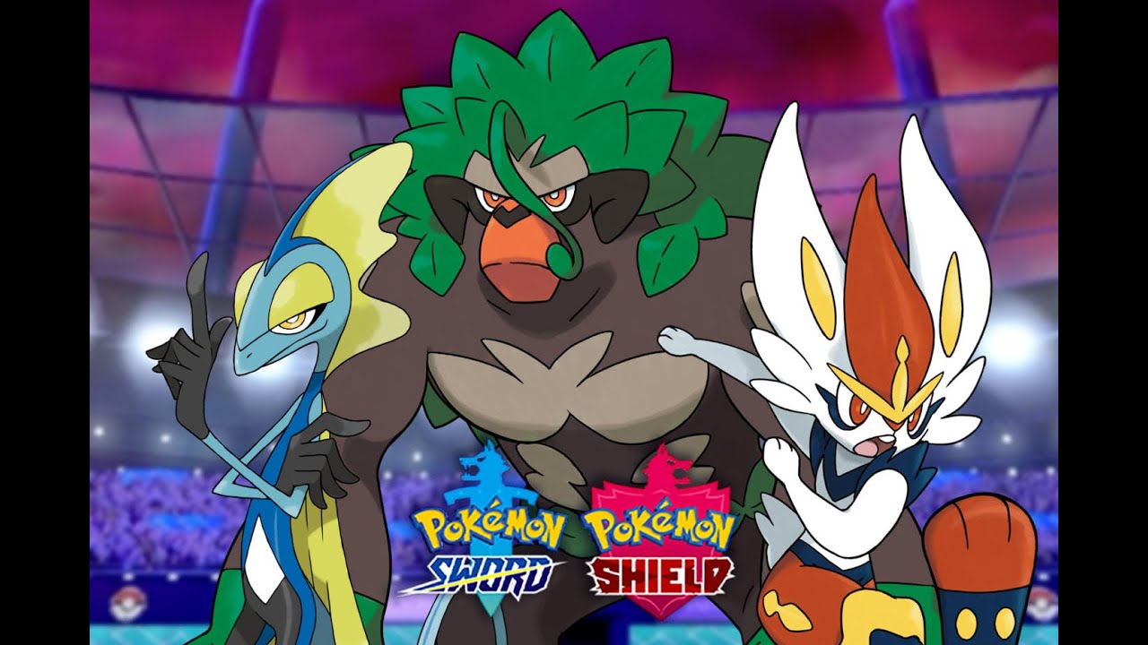 Pokemon Shield Gen 8 Starters Galarian Star Tournament
