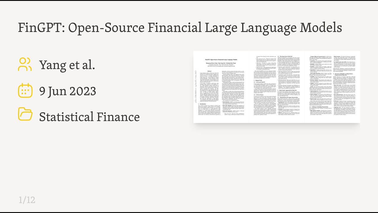 FinGPT: Open-Source Financial AI on a Budget (2306.06031)