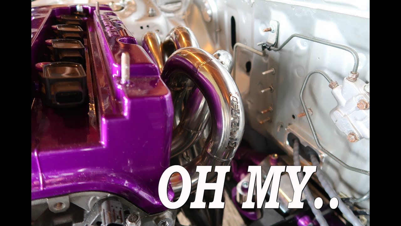 KTuned Ram Header Install and Downstar Header Hardware (K20 Integra