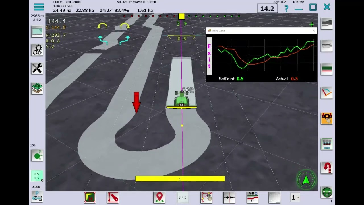 AgOpen Panda - Fendt 720 CANBUS