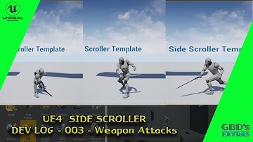 UE4 Side Scroller Game Devlog 004 - Attack Animations