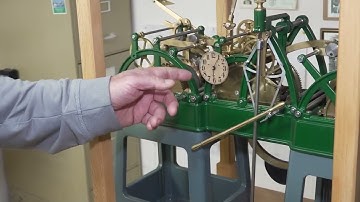 Tower Clock Model Built by a Hobby Machinist part2