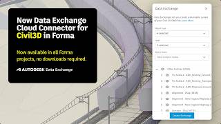 Connect Civil 3D Data Across Aec, Manufacturing More With Civil 3D Connector On Autodesk Forma