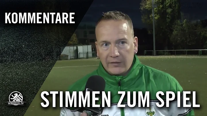 Interview mit Michael Kraack (SV Berliner Brauereien) - Stimmen zum Spiel | SPREEKICK.TV