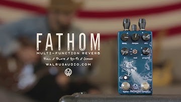 Walrus Audio Fathom Multi-Function Reverb Tech Demo