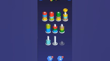 Nut Sort Color Puzzle Game Level 9 complete #viralshortvideo#ytshorts #shortgame#gameplay #voiceover