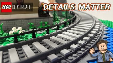 Lego Train Track Details!