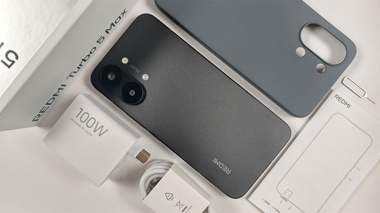 REDMI Turbo 5 Max Black Unboxing and Camera Test! - ASMR - YouTube