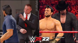 WWE 2K22 My Rise Mode - Rocky Attacks Mayor Kane & The Undertaker Returns For Revenge #7