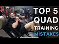 TOP 5 Quad training mistakes