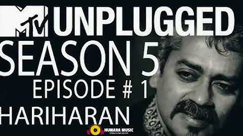 Roja Janeman MTV unplugged version- Hariharan