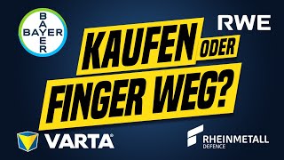 VARTA - Rheinmetall - Bayer - RWE