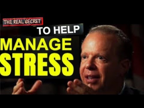The Secret to Managing stress u0026 depression - Dr.Joe Dispenza