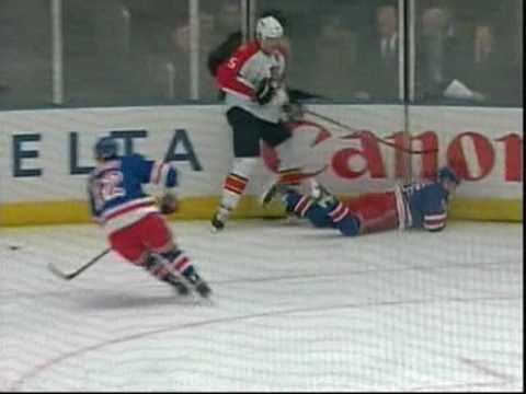 Bryan Allen hits Sean Avery