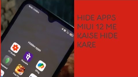 HOW TO HIDE APPS IN MIUI 12 SO SMARTLY 🔥🔥🔥🔥🔥