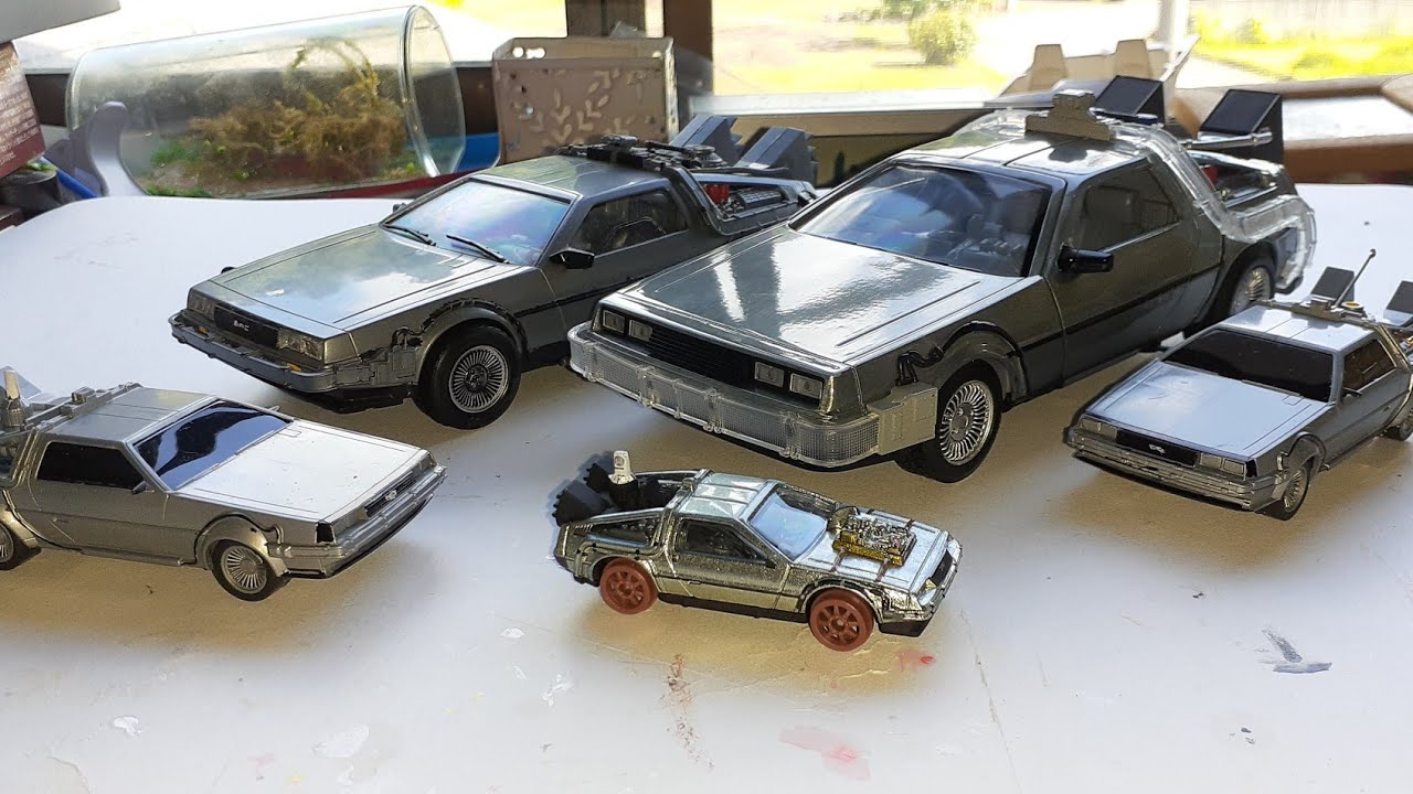 クオリティが高い！ jada 1/24 SCALE BACK to THE FUTURE TIME MACHINE