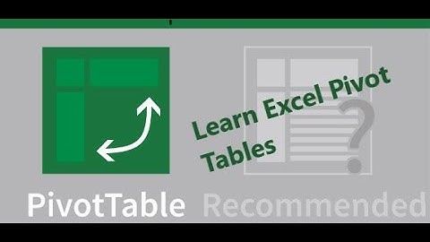 Pivot Tables | Excel Tips and Tricks