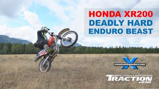 Deadly Honda XR200R extreme enduro beast!Cross Training Enduro