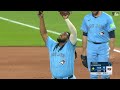 Blue Jays hit THREE home runs amidst power outage in Detroit!