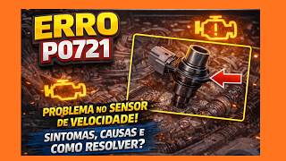 ✅ Erro P0721 Sensor de Velocidade da Transmissão Sintomas, Causas e Como Resolver🚗
