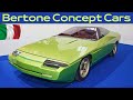 Bertone Concept Cars - Prototypes and One-Offs that you have forgotten or never seen [SUB]