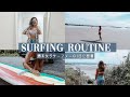 【Surfing Routine】週末初心者女子サーファーのサーフィンルーティン