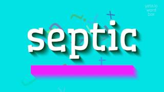 Septi̇k - Nasil Okunuyoruz? Septic - How To Pronounce It?