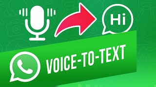 How to Use WhatsApp's Voice-to-Text Feature | How to Dictate WhatsApp Messages screenshot 5