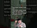 IMAN BUKAN DI BIBIR! Definisi Iman Sejati KH Zainuddin MZ