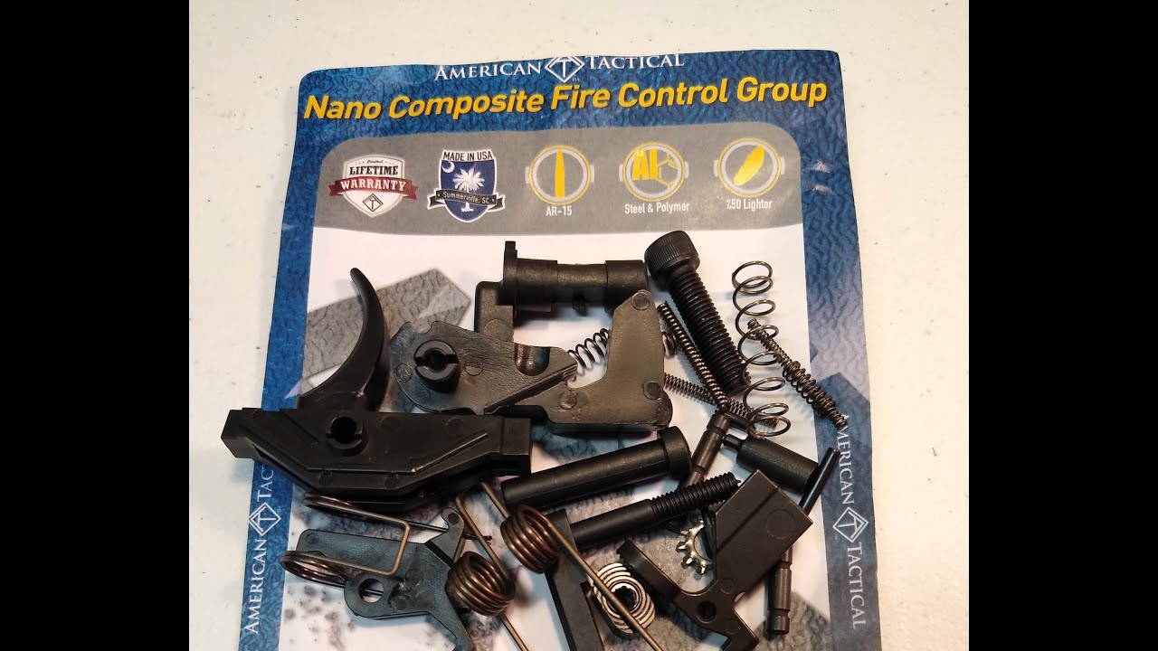 AR-15 ATI Trigger System Polymer Review - YouTube