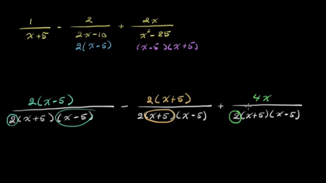 کۆکردنەوە و لێدەرکردنی بڕە ڕێژەییەکان - نموونە