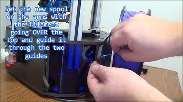 How to change filament in your Orion Delta or Rostock MAX 3D printer