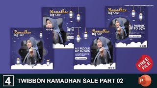 Twibbon PPT Gratis : Download Desain Twibbon Ramadhan Sale Gratis screenshot 2