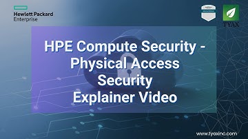 HPE Compute Security   Physical Access Security explainer video