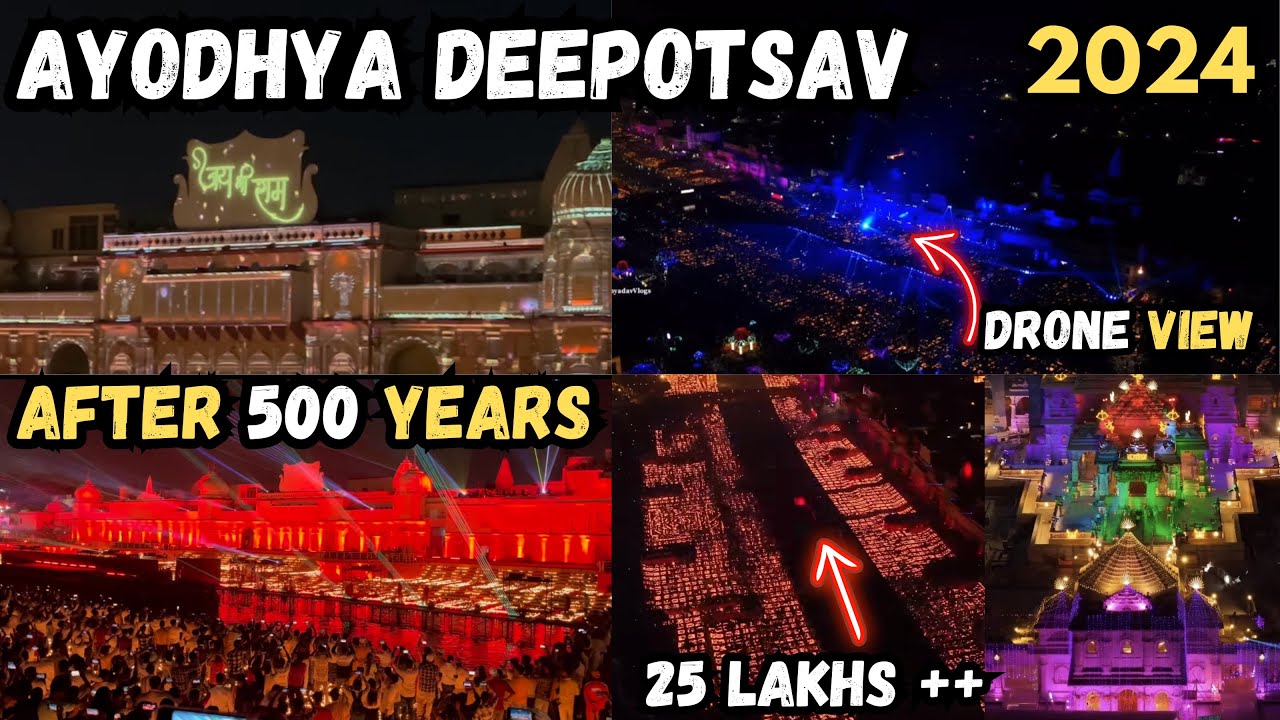 Ayodhya Historic Diwali 🪔 2024 | Ayodhya Deepotsav Diwali | Ram ki Paidi in Ayodhya