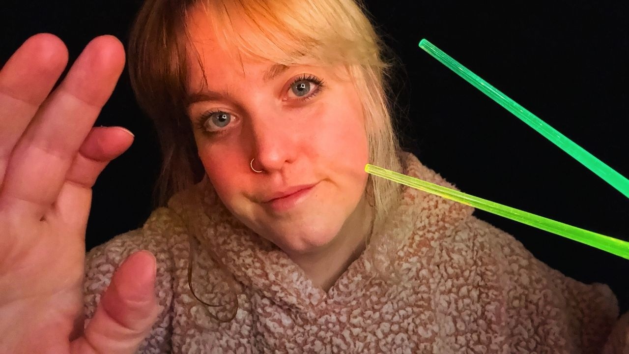 ASMR | Slow Light Triggers for Headache Relief 💖💤[LOFI]  (not bright lights)