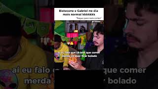 GABRIEL INDIGNADO COM BISTECA KKKKK #bisteconelive #cortes #bistecone #viral