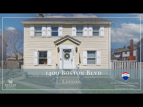 1400 Boston Blvd, Lansing, MI home video tour