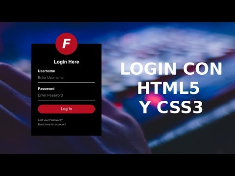 Login con HTML5
