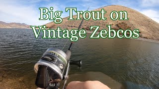 Rainbow Trout and Vintage Zebco Reels @OutFishing13Matthew