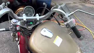First Start of 1996 Suzuki Intruder 800 Starter Button Working 96 Vs800