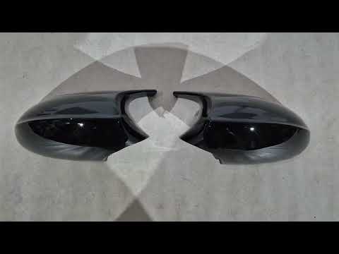 Крышки зеркал DPT M-Look 2 шт. с защелками для BMW 3 серия E90/E91 2005-2011 гг, видео 1