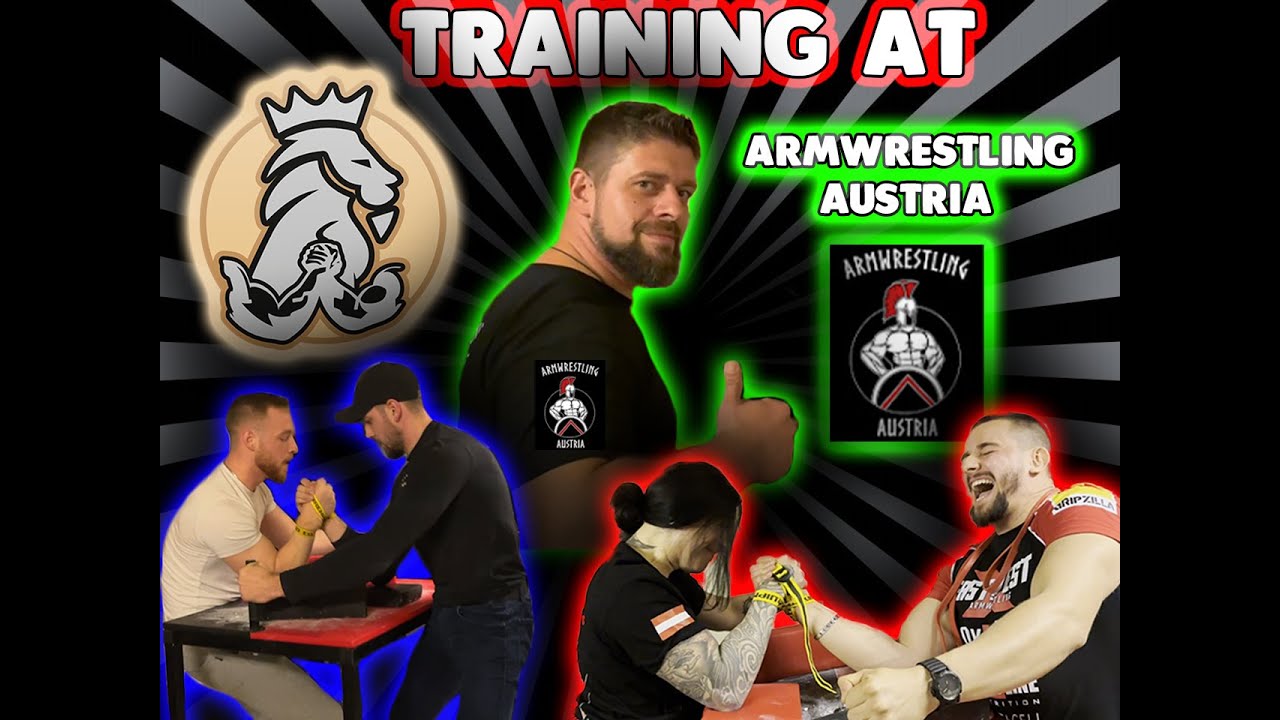 TRAINING AT ARMWRESTLING AUSTRIA