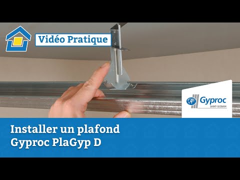 Installer un plafond Gyproc PlaGyp D