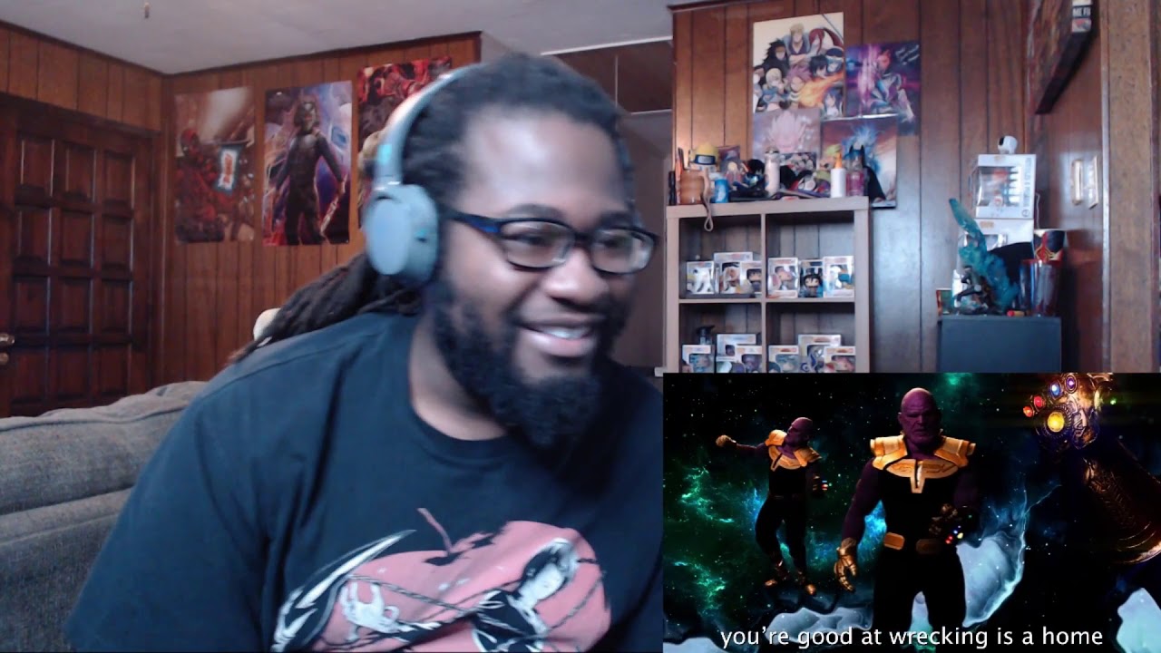 Thanos vs J Robert Oppenheimer. Epic Rap Battles of History [Reaction]