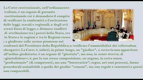 Cosa dice l'articolo 135?
