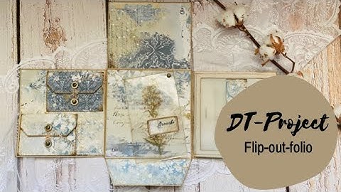 Flip-out-folio I DT-Project for JunkWithSteph