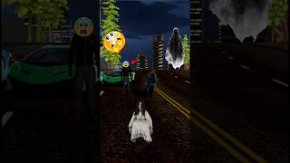 SCARY GHOST IN FRANKLIN OFFICE | #indianbikedriving3d #shorts #gaming
