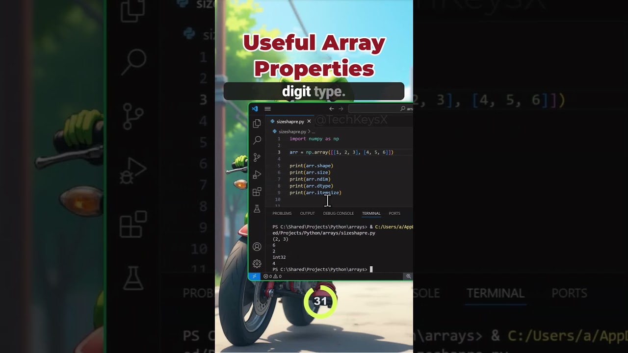 Python Numpy Array Most Useful Properties