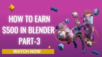 How to Earn Money in Blender Geometry Nodes #animation #blender #geometry #earnmoney #part3